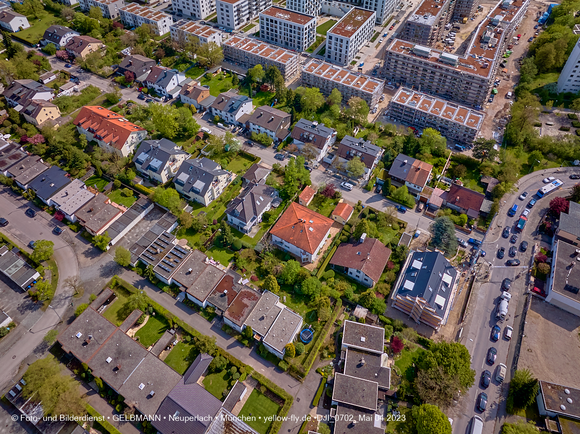 04.05.2023 - Luftbilder vom Haus für Kinder in Neuperlach